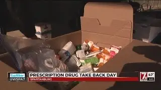 Prescription drug drop off this weekend