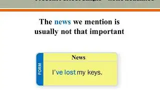 present perfect simple news headlines