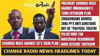 PRESIDENT CHAMISA RISES AGAINST MNANGAGWA’S TERM EXTENSION PLAN!