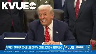 President Donald Trump continues push to 