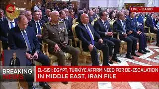 President El-Sisi: Egypt-Türkiye dialogue covers global issues including Iran, Ukraine