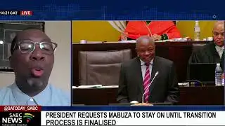 President requests Mabuza to stay on until transition process is finalised