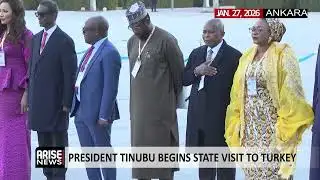 PRESIDENT TINUBU BEGINS STATE VISIT TO TURKEY