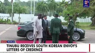 PRESIDENT TINUBU RECEIVES SOUTH KOREAN ENVOY