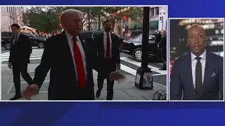 President Trump dines out