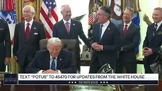 President Trump Signs Executive Orders, Jan. 30, 2026