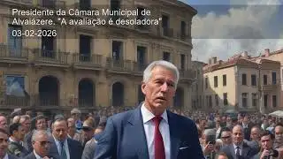 Presidente da Câmara Municipal de Alvaiázere. "A avaliação é desoladora"