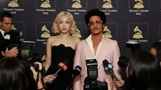 PRESS CONFERENCE AFTER GRAMMYs 2026! Rosé Returns With Bruno Mars to Deliver This Statement