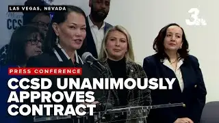 Press conference: CCSD