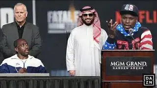 “PRESS CONFERENCE CHAOS!” Terence Crawford Leaves Floyd Mayweather SPEECHLESS!