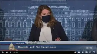 Press Conference - DFL Legislators Launch Minnesota Health Plan Caucus