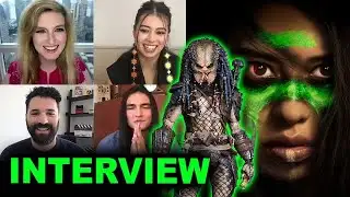 Prey Movie INTERVIEW - Predator 2022 Hulu