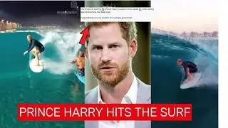 Prince Harry Back on the Waves — And Somehow That Still Offends People