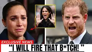 Prince Harry EXPLODES After Makeup Artist EXPOSES Meghan