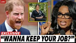 Prince Harry GOES OFF After Oprah Winfrey ACCUSES Meghan of Scripting the Interview