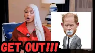 Prince Harry ROASTED by Nicki Minaj "GO HOME!"
