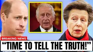 Prince William Breaks Down as Princess Anne Reveals the King’s Final Wish