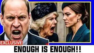 Prince William FURIOUS As Camilla CAGHT ON CAMERA Plotting EVIL Against Catherine