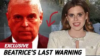 Princess Beatrice Issued Stern WARNING Over New Andrew Mountbatten-Windsor Photos