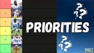Priority Tiering All 26 Chargers Internal Free Agents