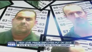 Prison employees put on leave in light of escape