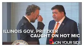 Pritzker responds after expressing Biden concerns on hot mic