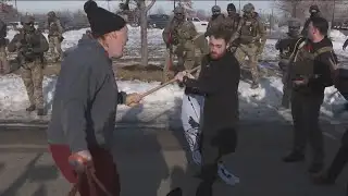 Pro and Anti-ICE demonstrators clash as protests continue