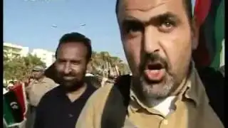 ‪Pro-democracy rally held in Benghazi - CCTV News‬‏