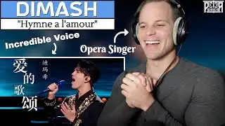 Pro Opera Singer REACTION & ANALYSIS | Dimash Kudaibergen | Hymne a l