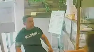 Problematic customer caught on camera rampaging at East Bay bakery