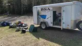 Proctor Boy Scouts trailer stolen days before camping trip