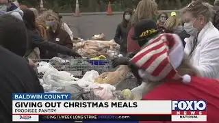 Prodisee Pantry distributes Christmas meals