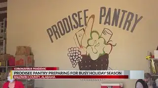 Prodisee pantry preparing for busy holiday season