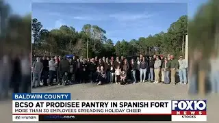 Prodisee Pantry receives help from BCSO at food drive