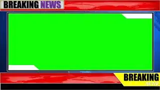 “Professional Green Screen News Template 🔥 | Live News Studio Effect” | no copyright