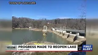 Progress made to reopen Lake Lure, officials say