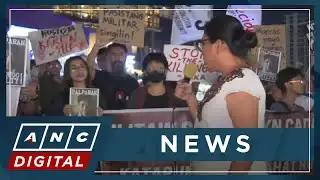 Progressive groups stage rally condemning Palparan