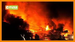 Property of unknown value destroyed after stalls razed down in Githurai