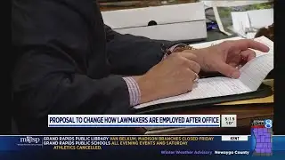 Proposal to change how lawmakers are employed after office