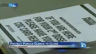 Protect Purdue clinics to close this month