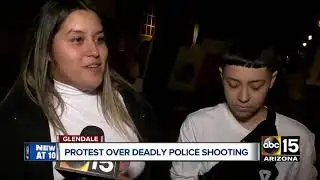 Protest held over deadly Glendale officer-involved shooting