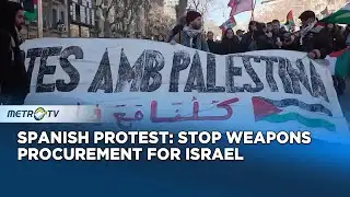 Protest in Barcelona: Demand Implementation of Arms Sanctions on Israel