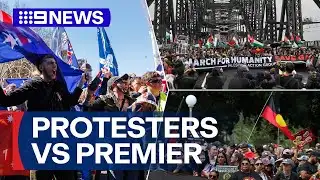 ‘Protest zones’ to be potentially placed across Sydney | 9 News Australia