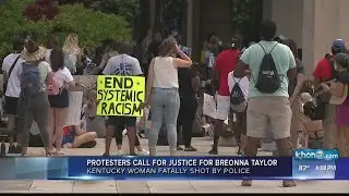 Protesters call for justice for Breonna Taylor