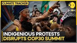 Protesters Force Their Way Into Cop30 Summit Venue, Clash With Security | WION CLIMATE TRACKER