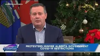 Protesters ignore Alberta government Covid-19 restrictions