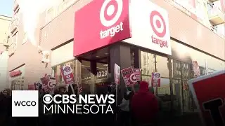 Protesters in Dinkytown call on Target to speak out against ICE