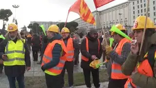 Protests are taking place in Spain