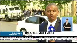 Protests continued outside the Public Protectors office