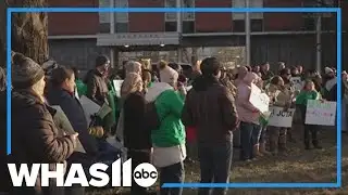 Protests erupt as JCPS board reviews draft $142M budget cuts